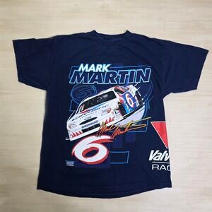 Mark Martin Shirt Mens Taking It To The Limit Valvoline All Over Print AOP Large